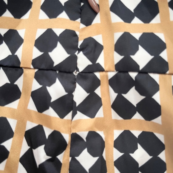 Zara Patterned Satin Pants - Picture 3 of 9